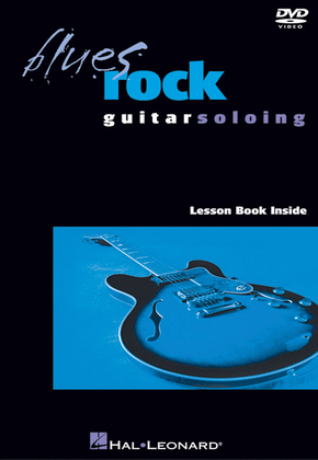 Book cover for Blues Rock Guitar Soloing