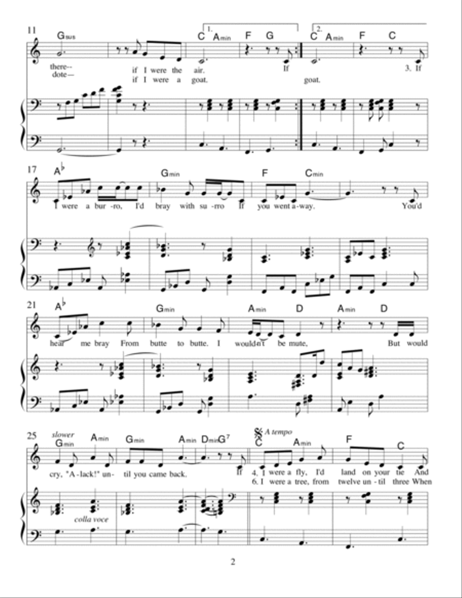 If I Were If I Were Voice scores gallery preview page 2