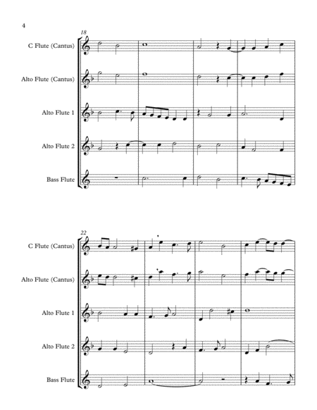 Magnificat for Flute Quartet (Palestrina) image number null