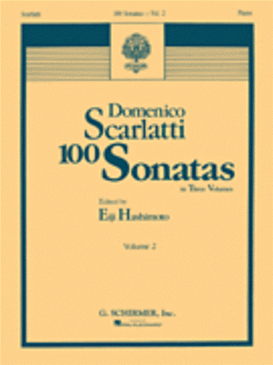 100 Sonatas – Volume 2 (Sonata 34, K232 – Sonata 67, K444) Harpsichord scores gallery preview page 1