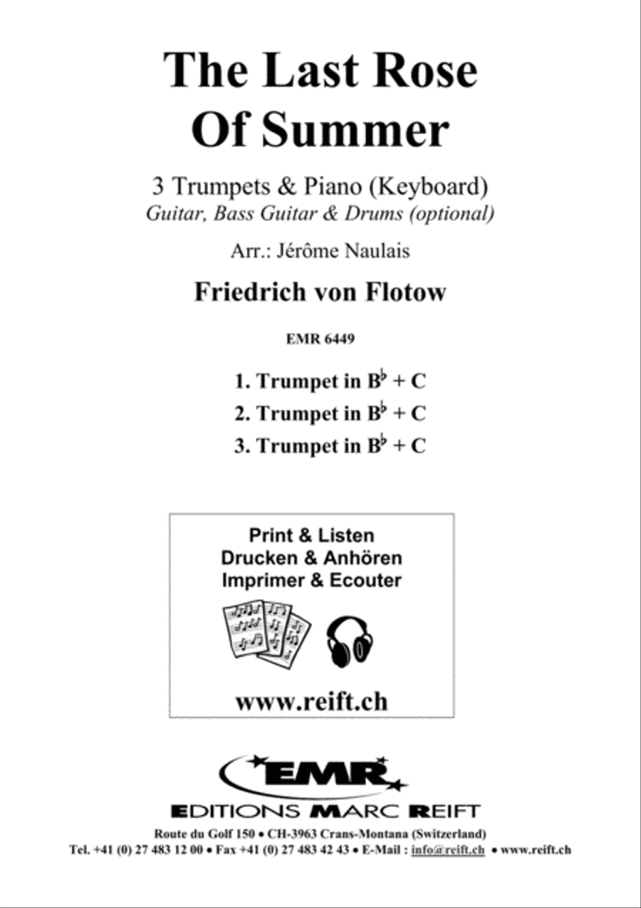 The Last Rose Of Summer Trumpet Trio scores gallery preview page 2