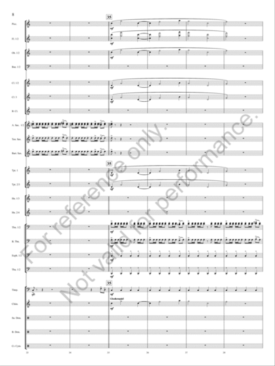 Milestones Milestones Concert Band scores gallery preview page 9