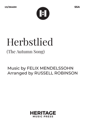 Book cover for Herbstlied (The Autumn Song)