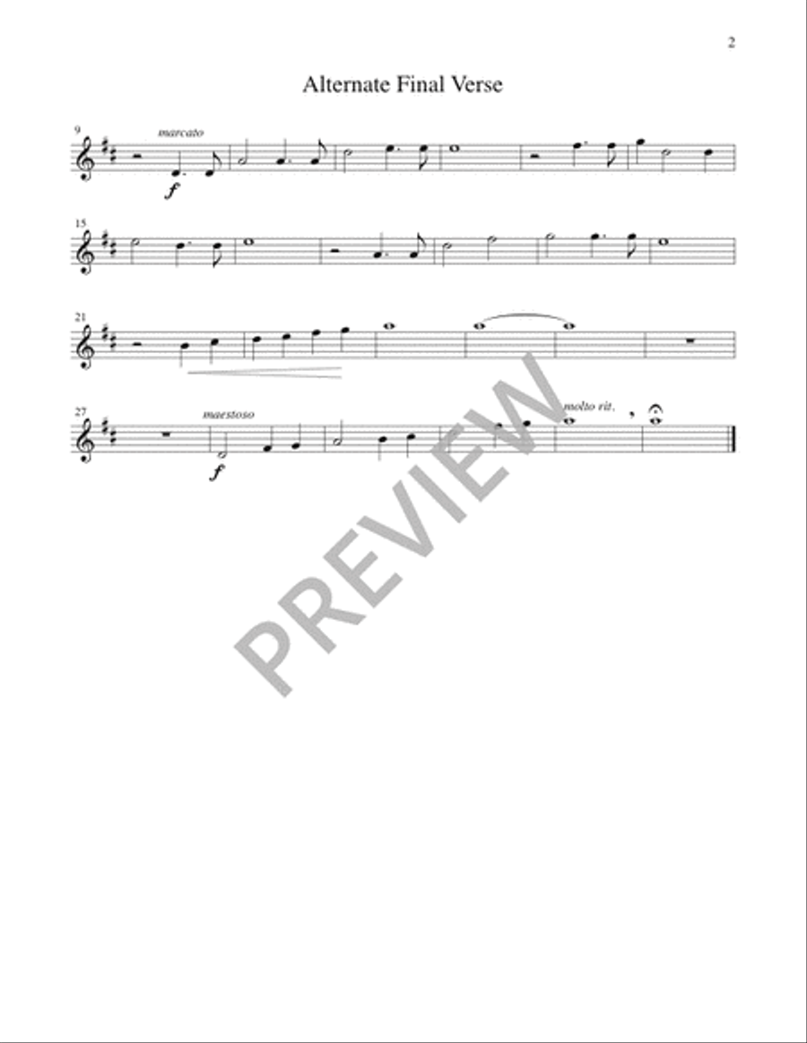 I Know That My Redeemer Lives! - Instrument edition Trumpet scores gallery preview page 5