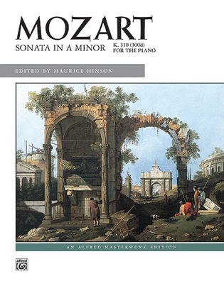 Book cover for Sonata in A minor, K. 310