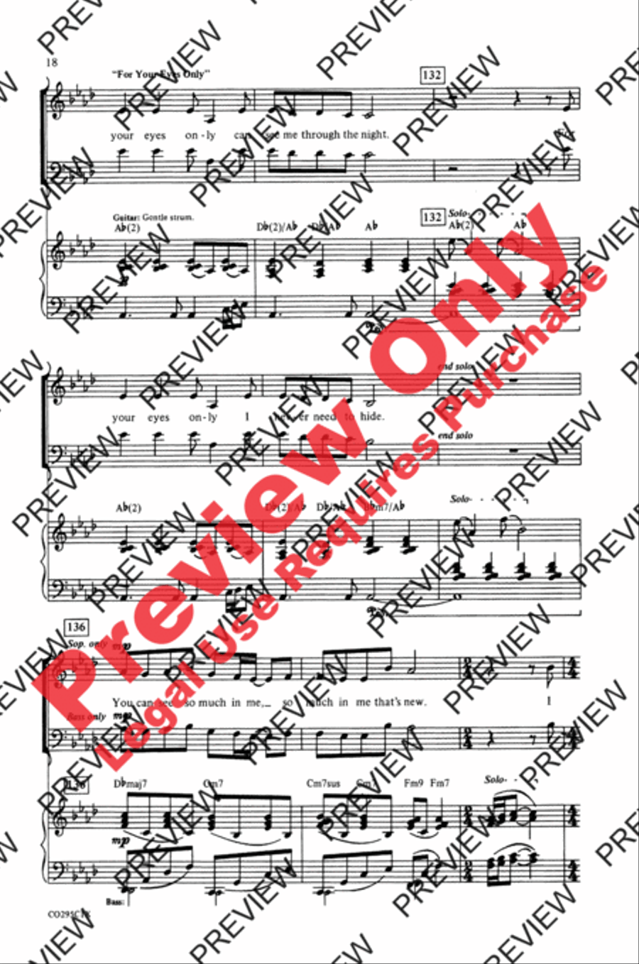 The Best of Bond (A Medley) 4-Part scores gallery preview page 17