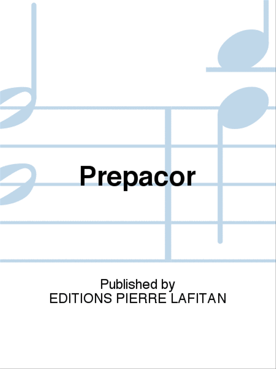 Prépacor Horn scores gallery preview page 1