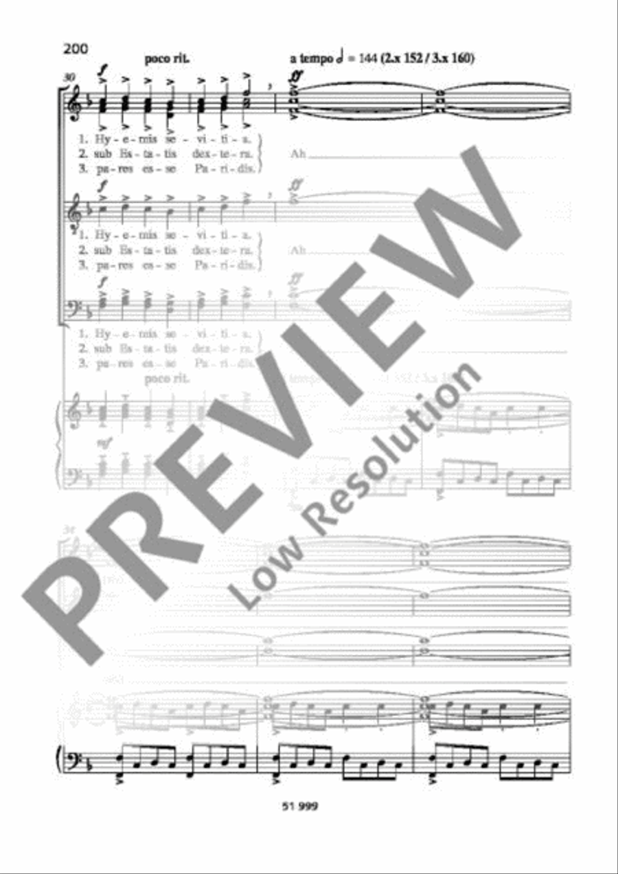 Ecce gratum 4-Part scores gallery preview page 11