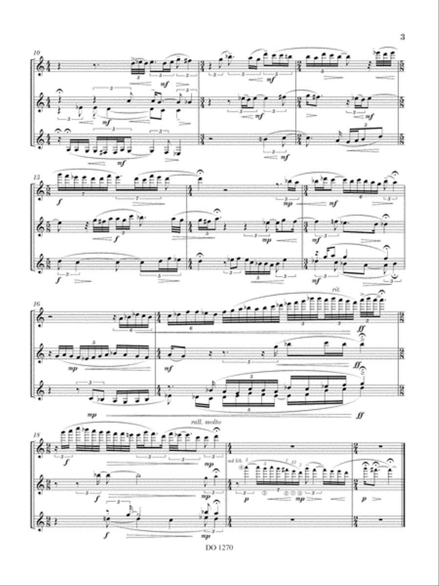 Kyrie Guitar Ensemble scores gallery preview page 3