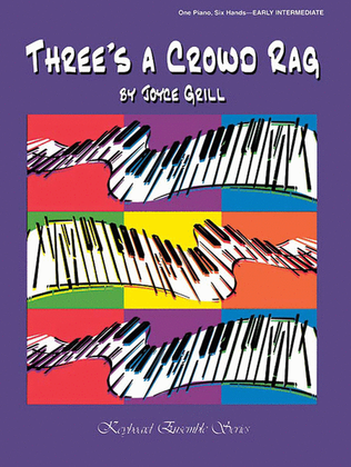 Book cover for Three's a Crowd Rag