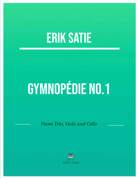 Erik Satie - Gymnopedie No 1(Trio Piano, Viola and Cello ) with chords image number null