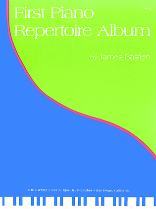 Book cover for First Piano Repertoire Album