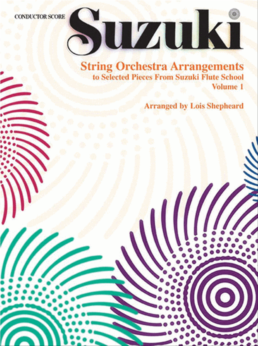 String Orchestra Arrangements to Selected Pieces from Suzuki Flute School, Volume 1 String Orchestra scores gallery preview page 1