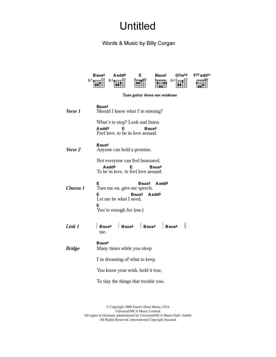 Untitled Easy Guitar scores gallery preview page 1