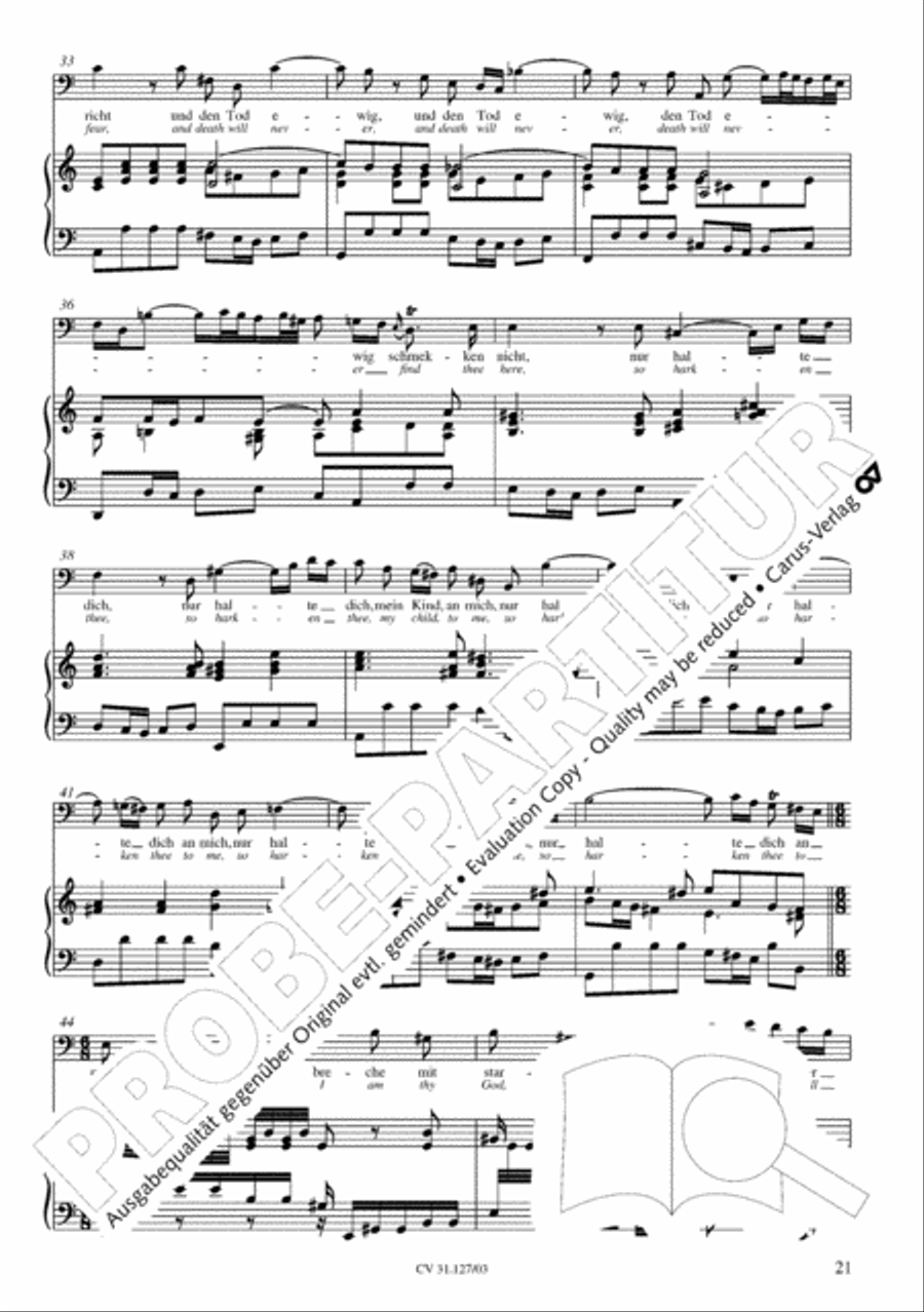 Thou who, a God, as man yet came (Herr Jesu Christ, wahr' Mensch und Gott) STB scores gallery preview page 26