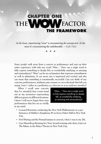 The Wow Factor: How to Create It, Inspire It & Achieve It