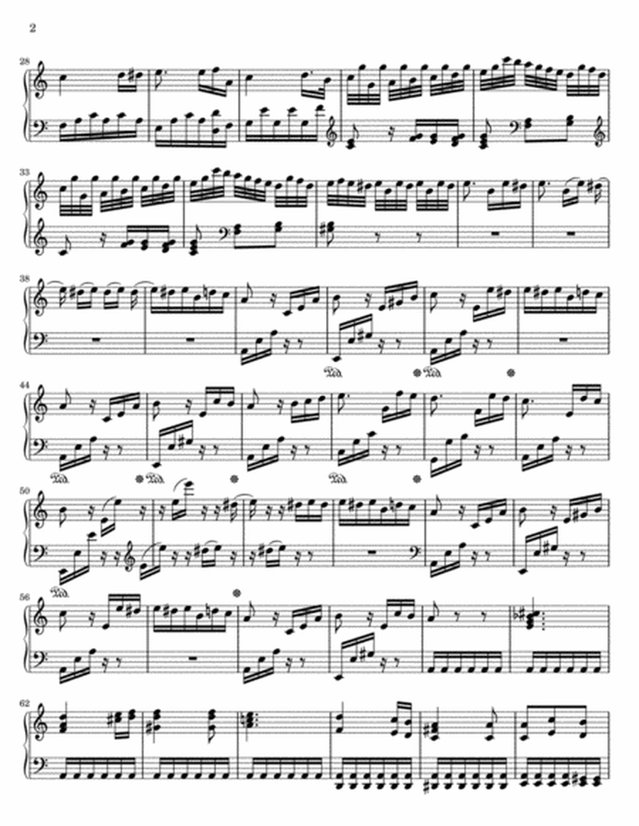 Fur Elise(Original Complete Full Version)-Piano Solo image number null