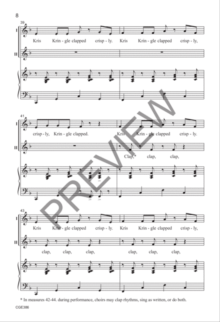 A Tongue Twister Holiday (Two-part) 2-Part scores gallery preview page 8
