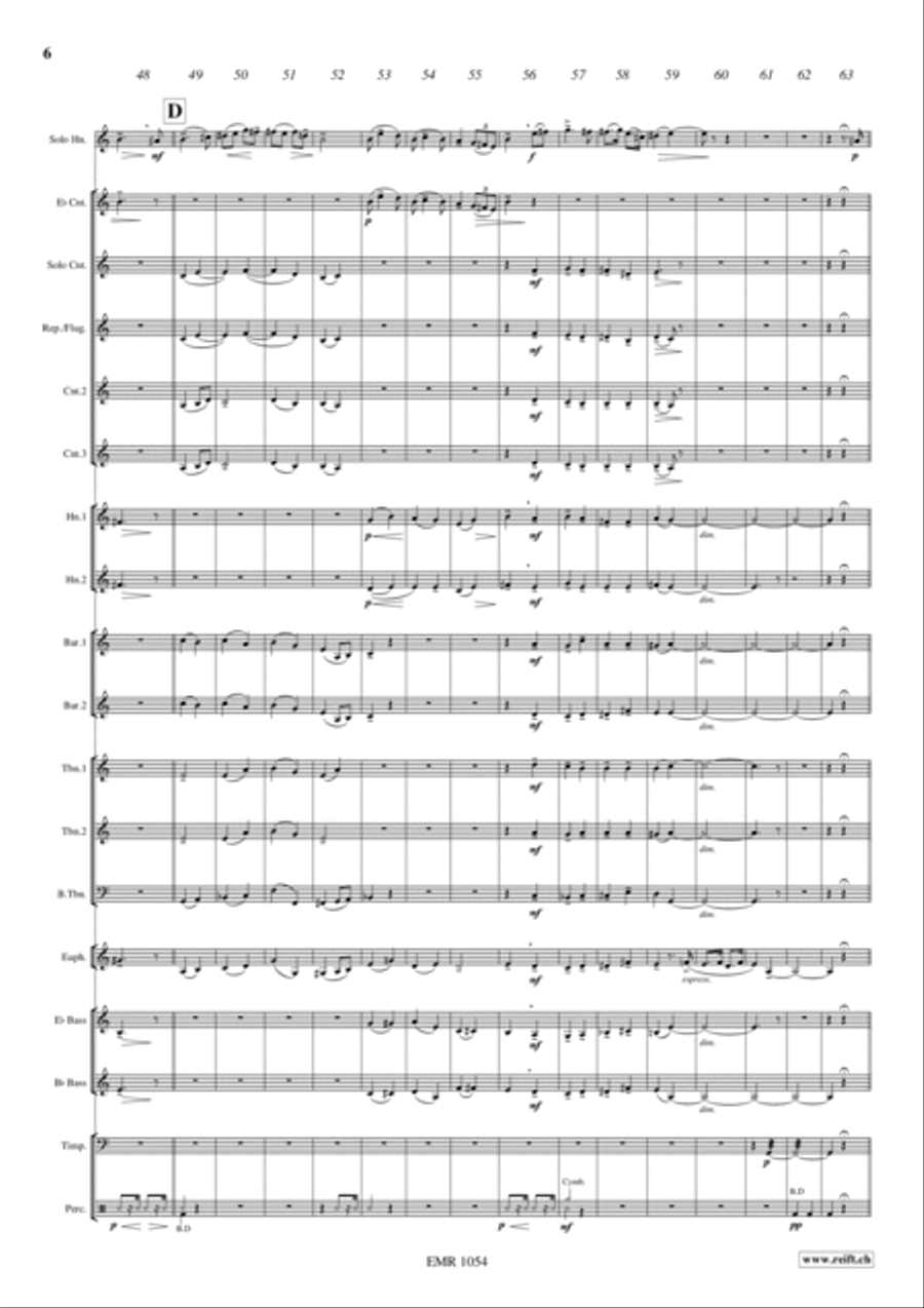 Nordlicht Variationen Brass Band scores gallery preview page 7