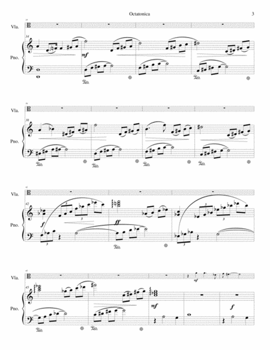 Octatonica for viola and piano image number null