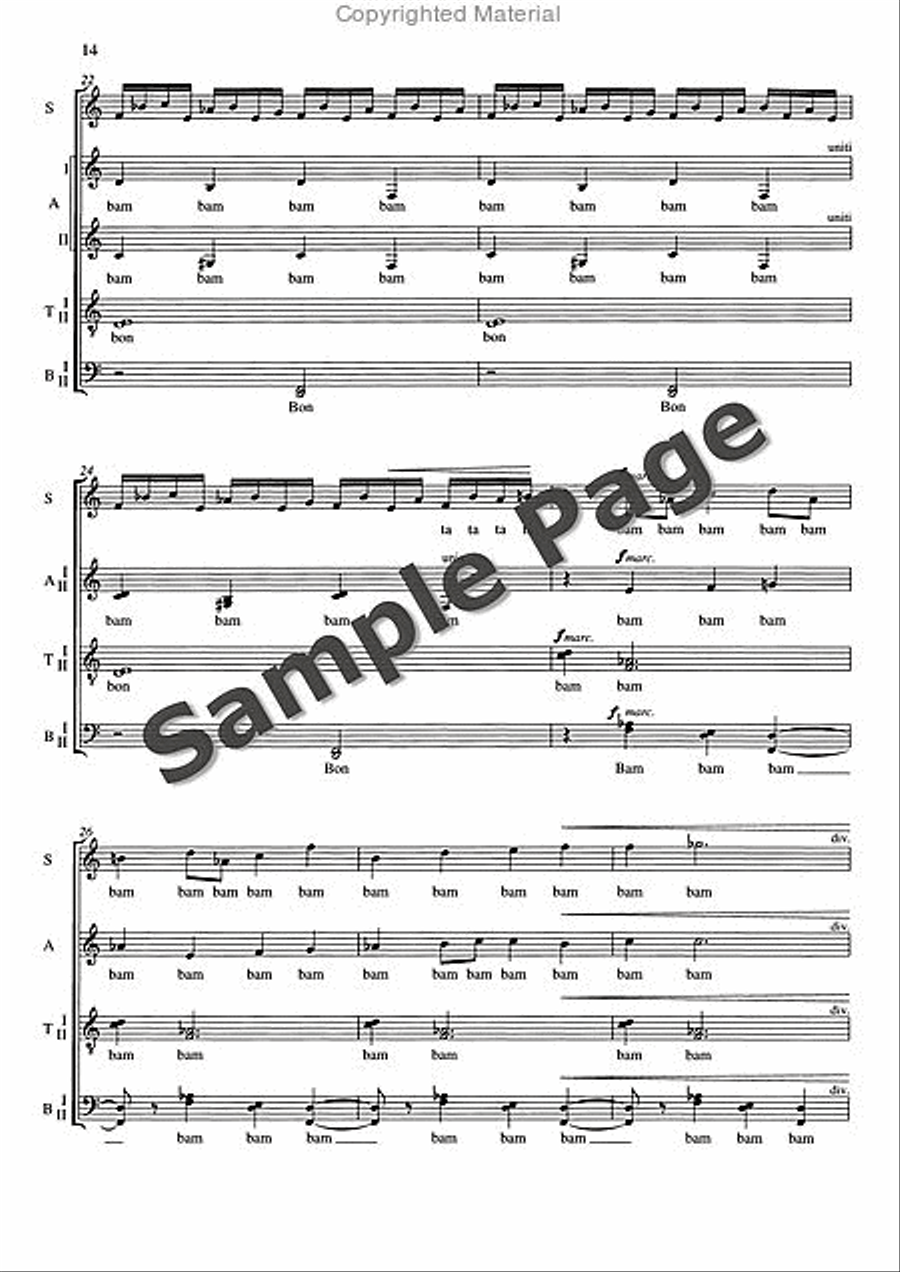 Concertino Concertino Mixed Choir scores gallery preview page 15