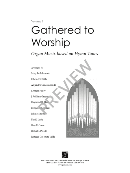 Gathered to Worship - Volume 1 image number null