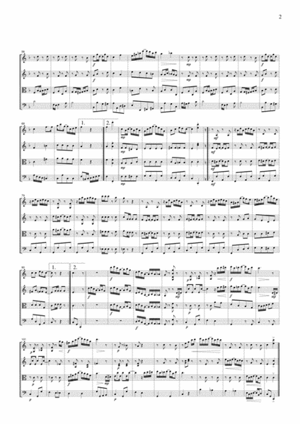 Scott Joplin The Entertainer, for string quartet, ML022