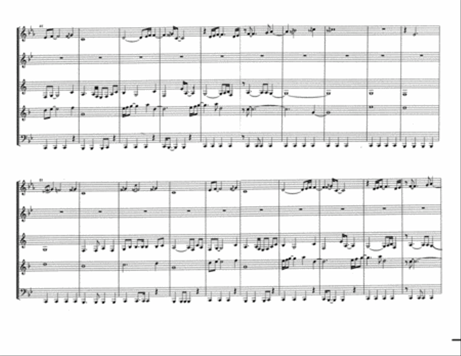 Virtues In Bewilderment for Wind Quintet Woodwind Quintet scores gallery preview page 4