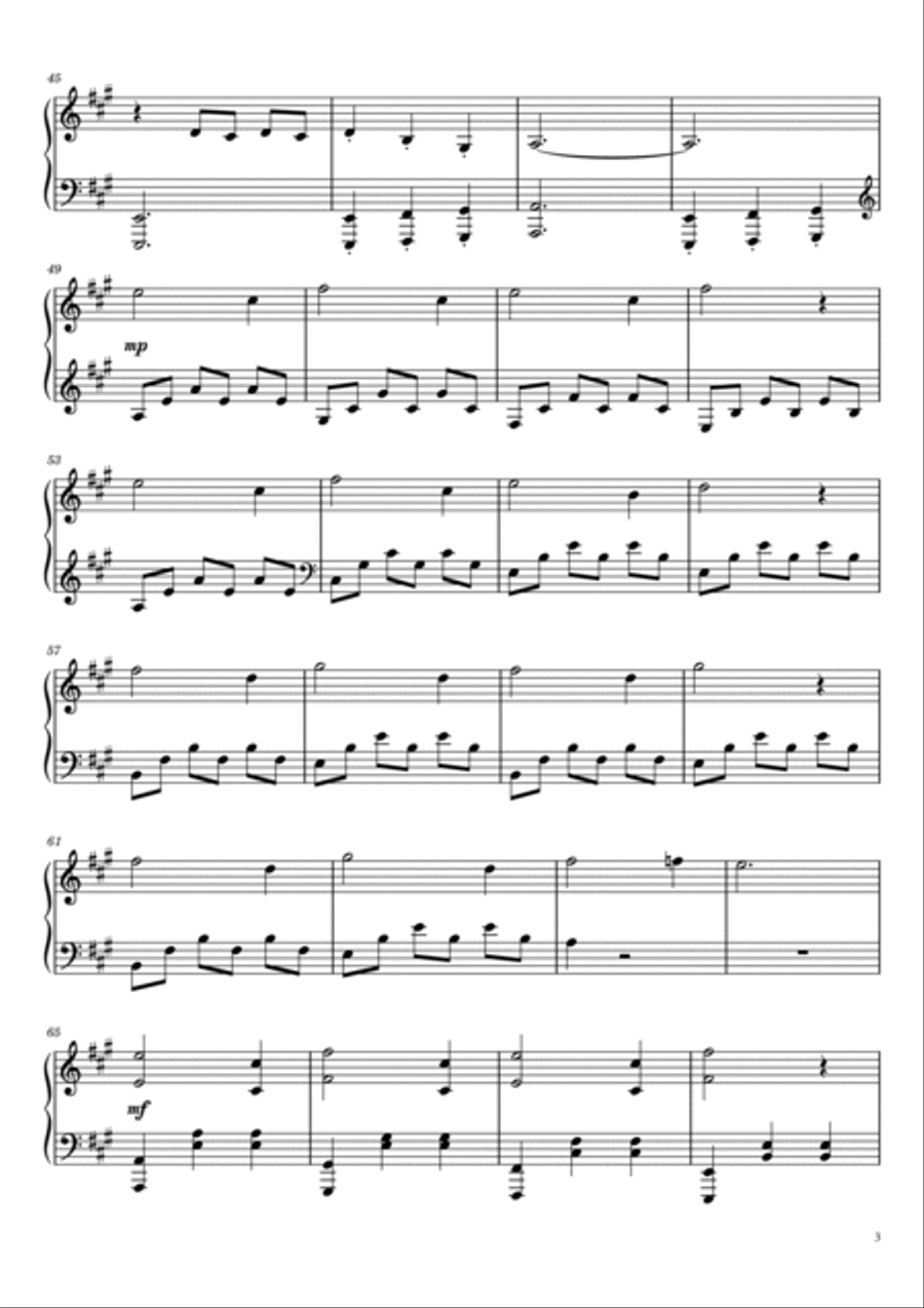 Good Omens (theme) Good Omens (theme) Piano Solo scores gallery preview page 3