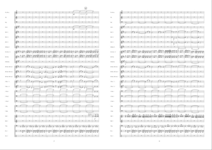 The Last Of The Mohicans Fanfare Band scores gallery preview page 10