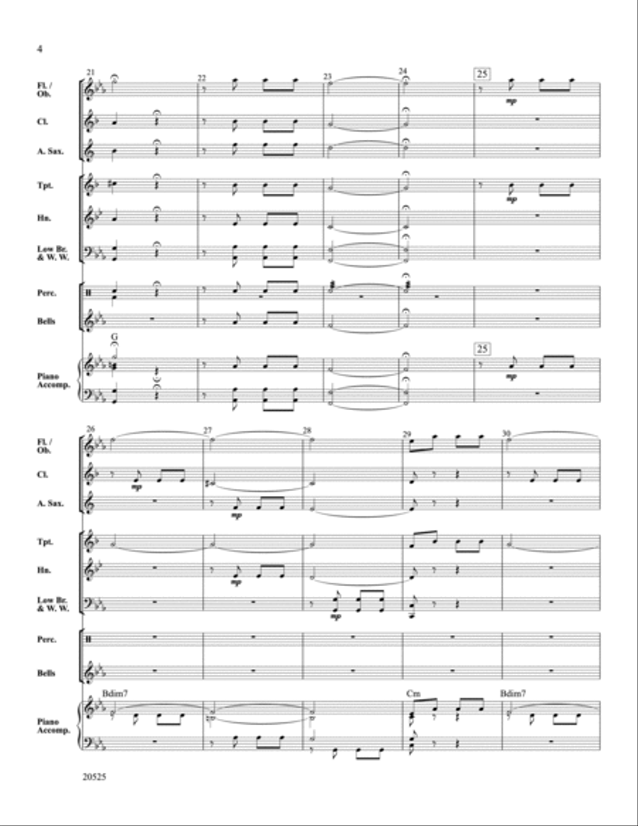 Best of Beethoven Best of Beethoven Concert Band scores gallery preview page 4