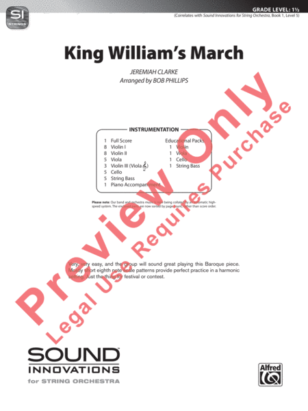 King William's March image number null