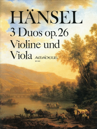 Book cover for 3 Duos op. 26