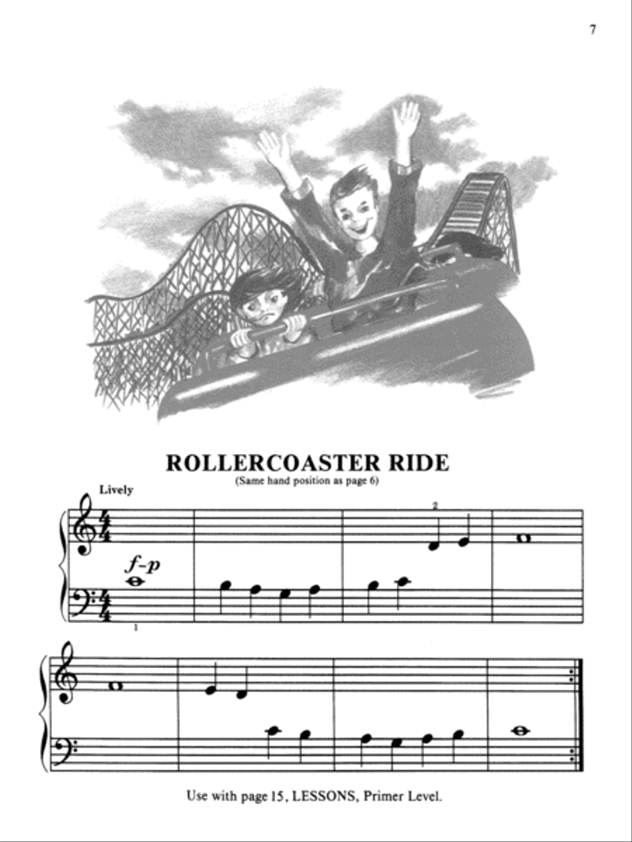 David Carr Glover Method for Piano Technic Piano Method scores gallery preview page 3
