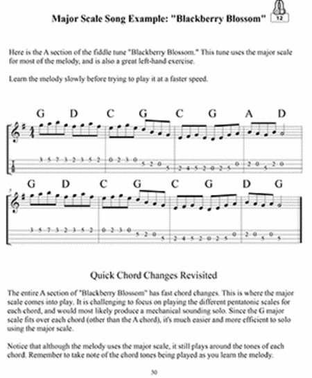 Theory and Improvisation for the Modern Mandolinist, Volume 1 image number null