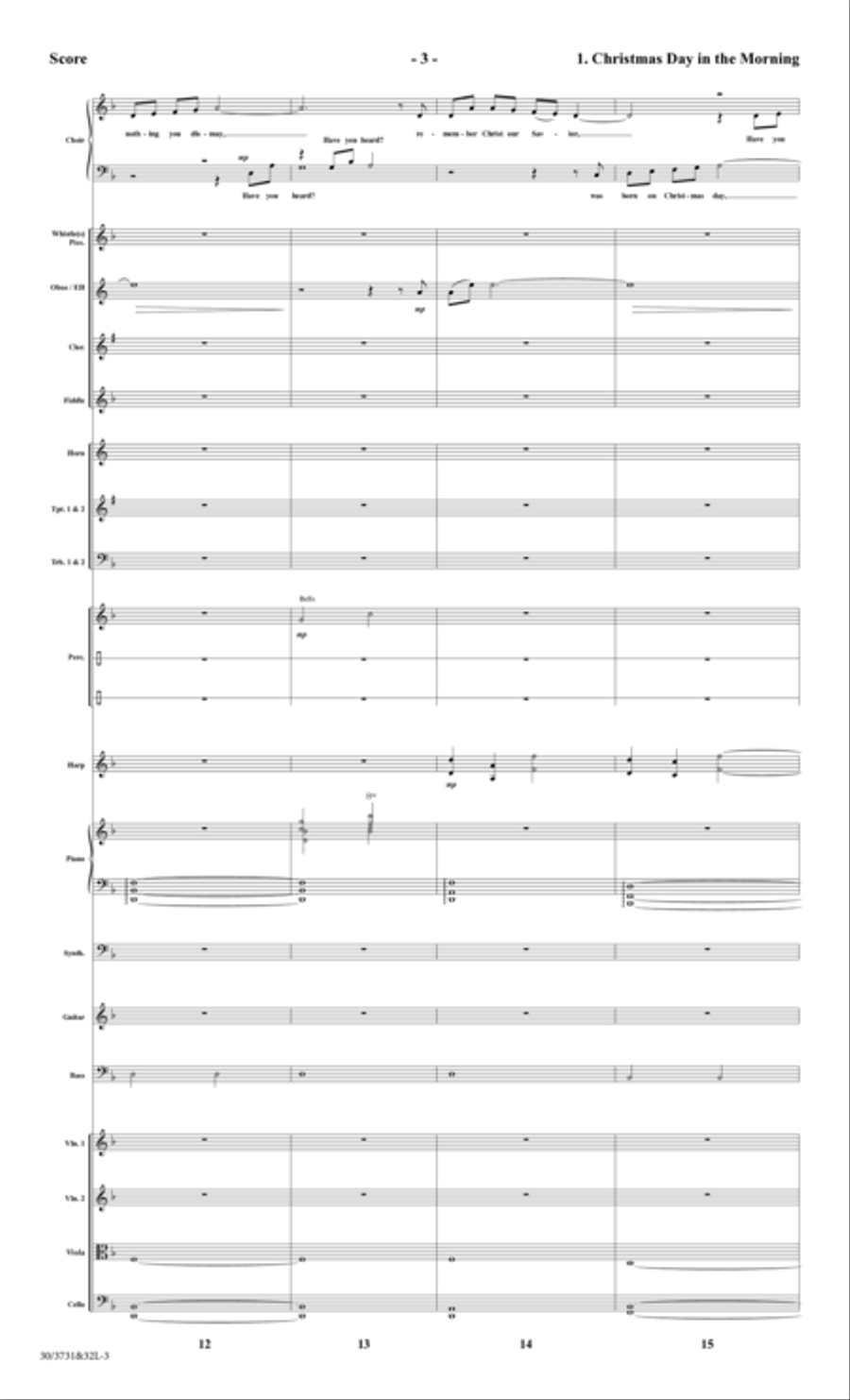 Have You Heard? - Full Score (Digital Download) Choir scores gallery preview page 5