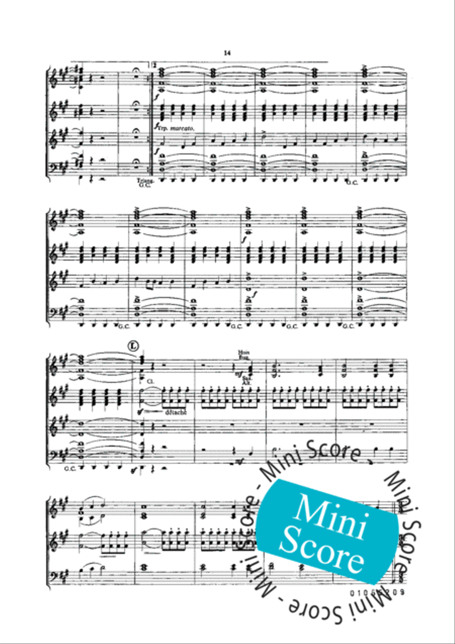 La Grande Paque Russe Concert Band scores gallery preview page 16