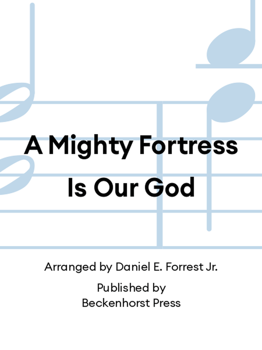 A Mighty Fortress Is Our God 4-Part scores gallery preview page 1