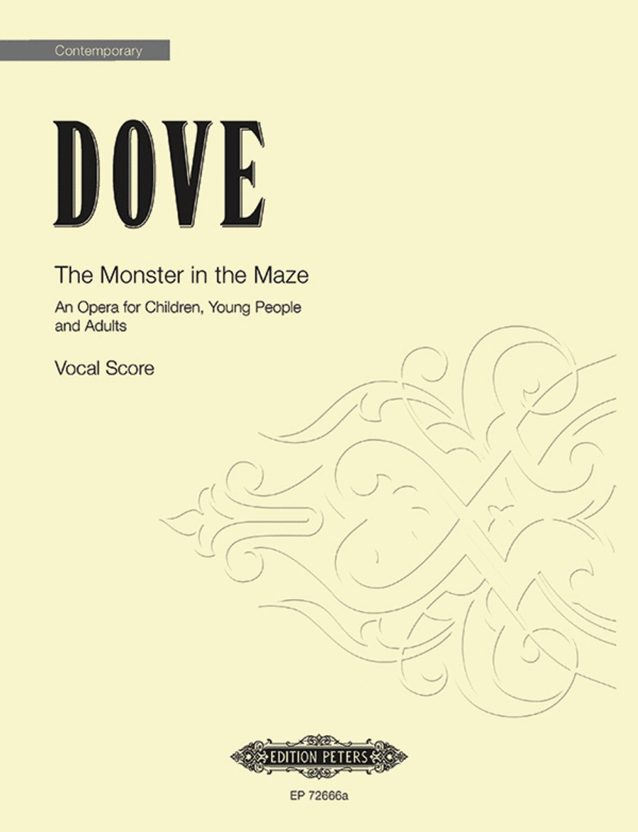 The Monster in the Maze (English vocal score) Children's Choir scores gallery preview page 1