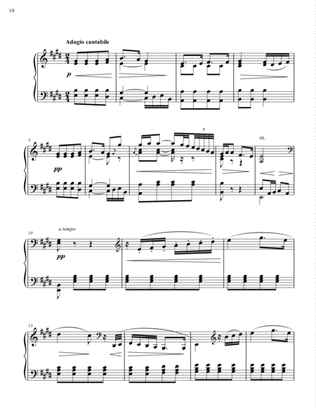 Book cover for Movement II from Piano Sonata No. 1 in A minor