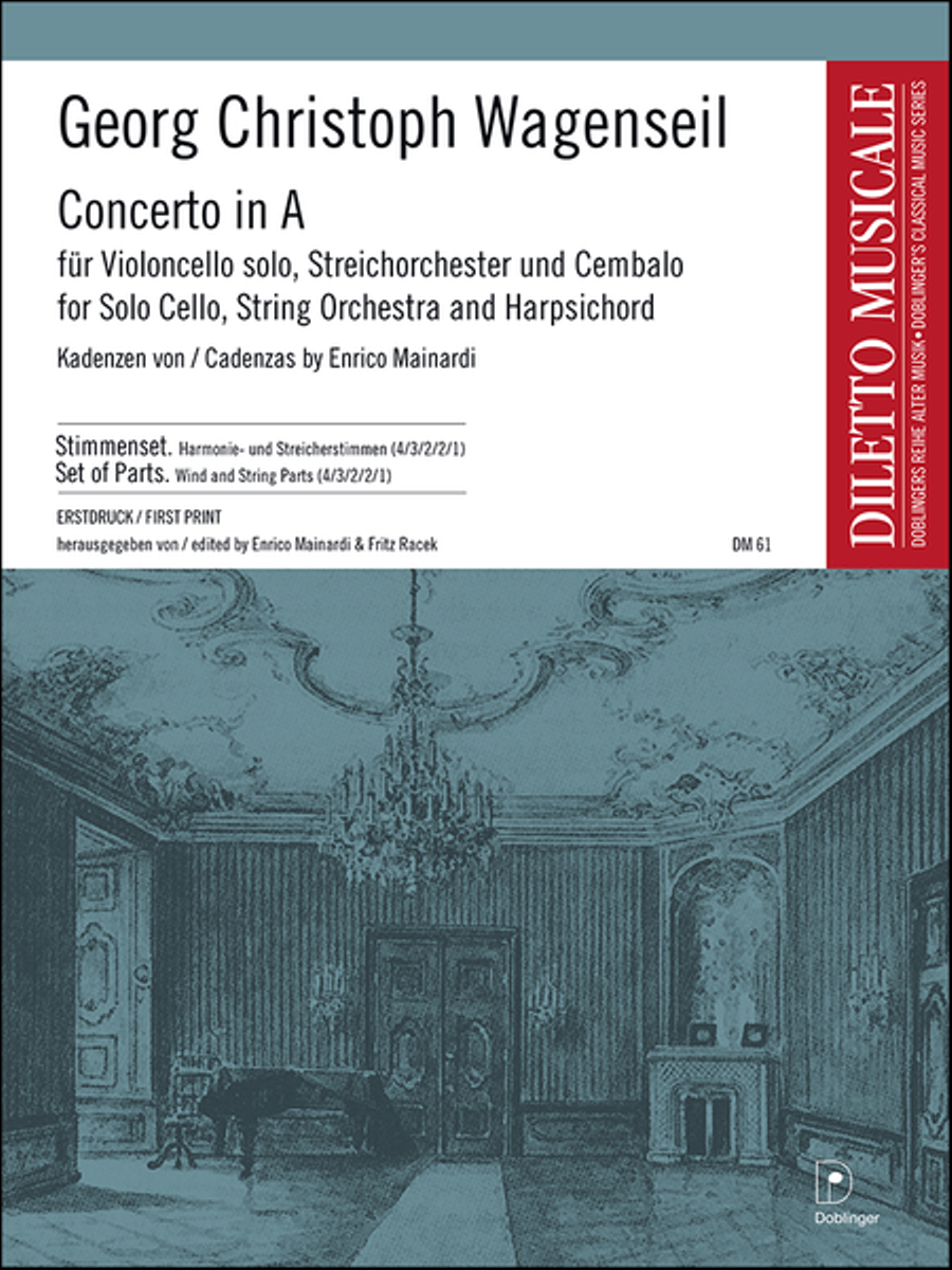 Concerto A-Dur Concerto A-Dur Score scores gallery preview page 1