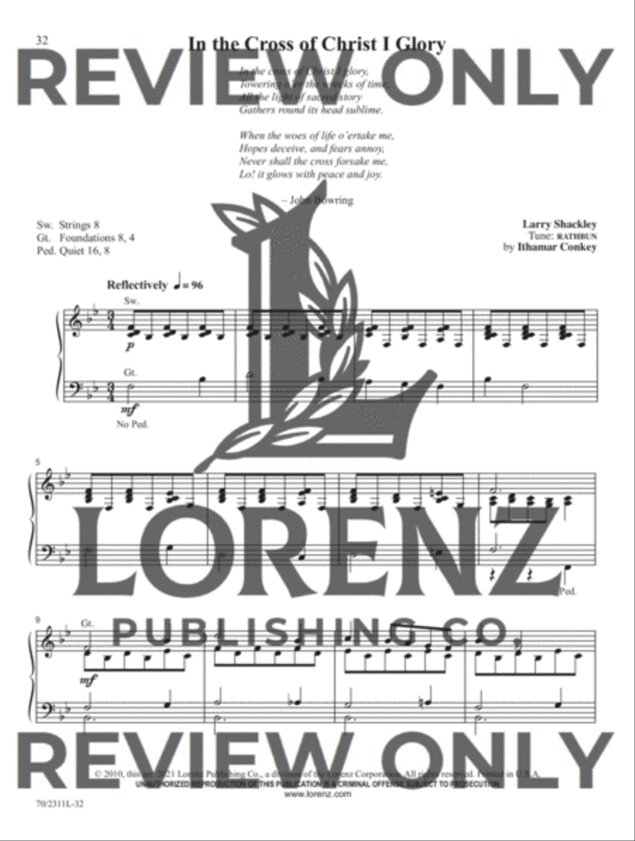 Sixty-Second Service Solutions for Organ Organ Solo scores gallery preview page 12