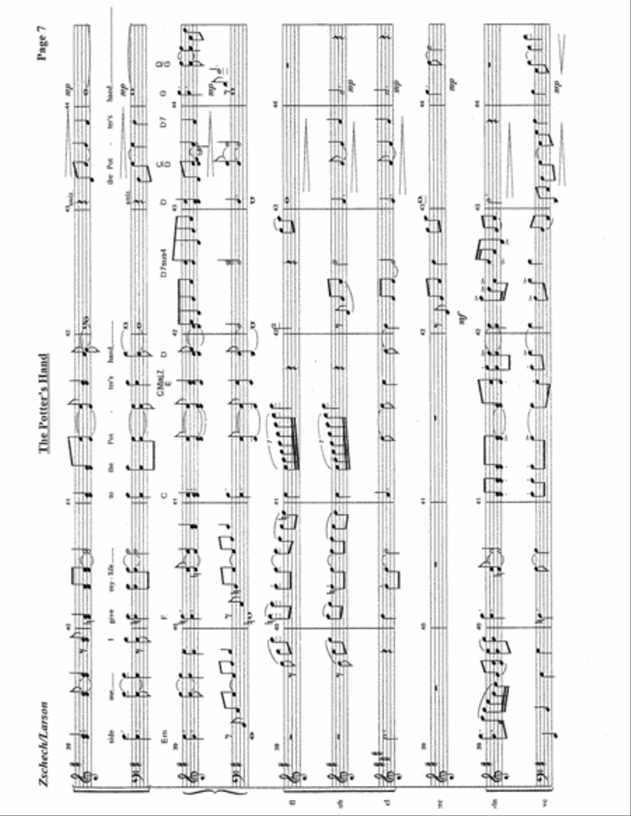 The Potter's Hand Choir scores gallery preview page 9