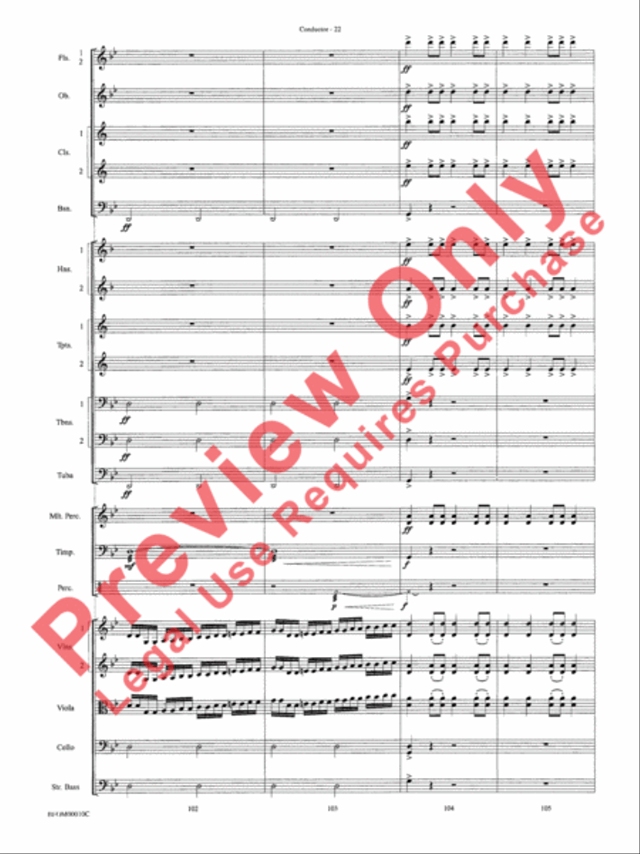 Aboriginal Rituals Aboriginal Rituals Full Orchestra scores gallery preview page 24