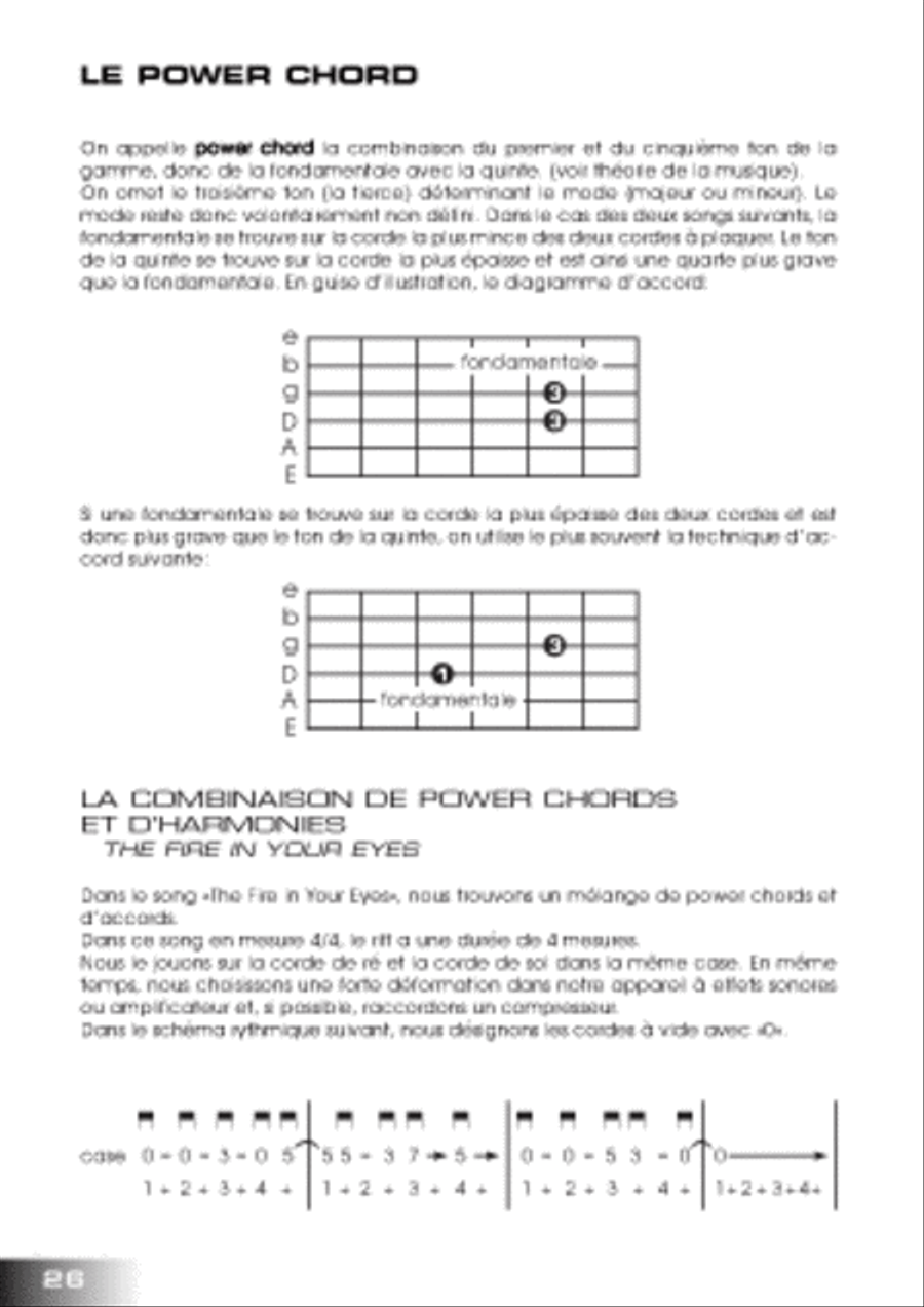 Electric Guitar Basics, French Edition Electric Guitar scores gallery preview page 2