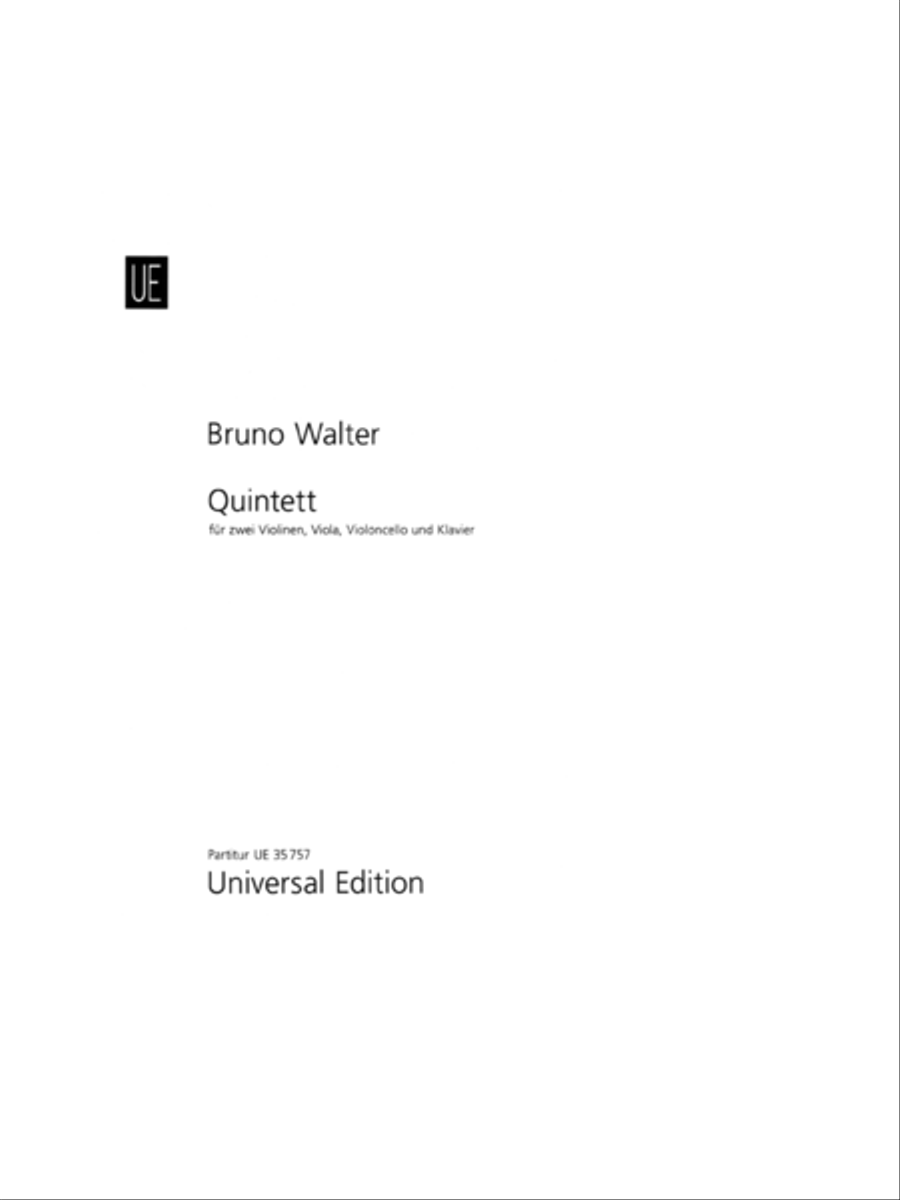 Quintet Quintet Chamber Music scores gallery preview page 1