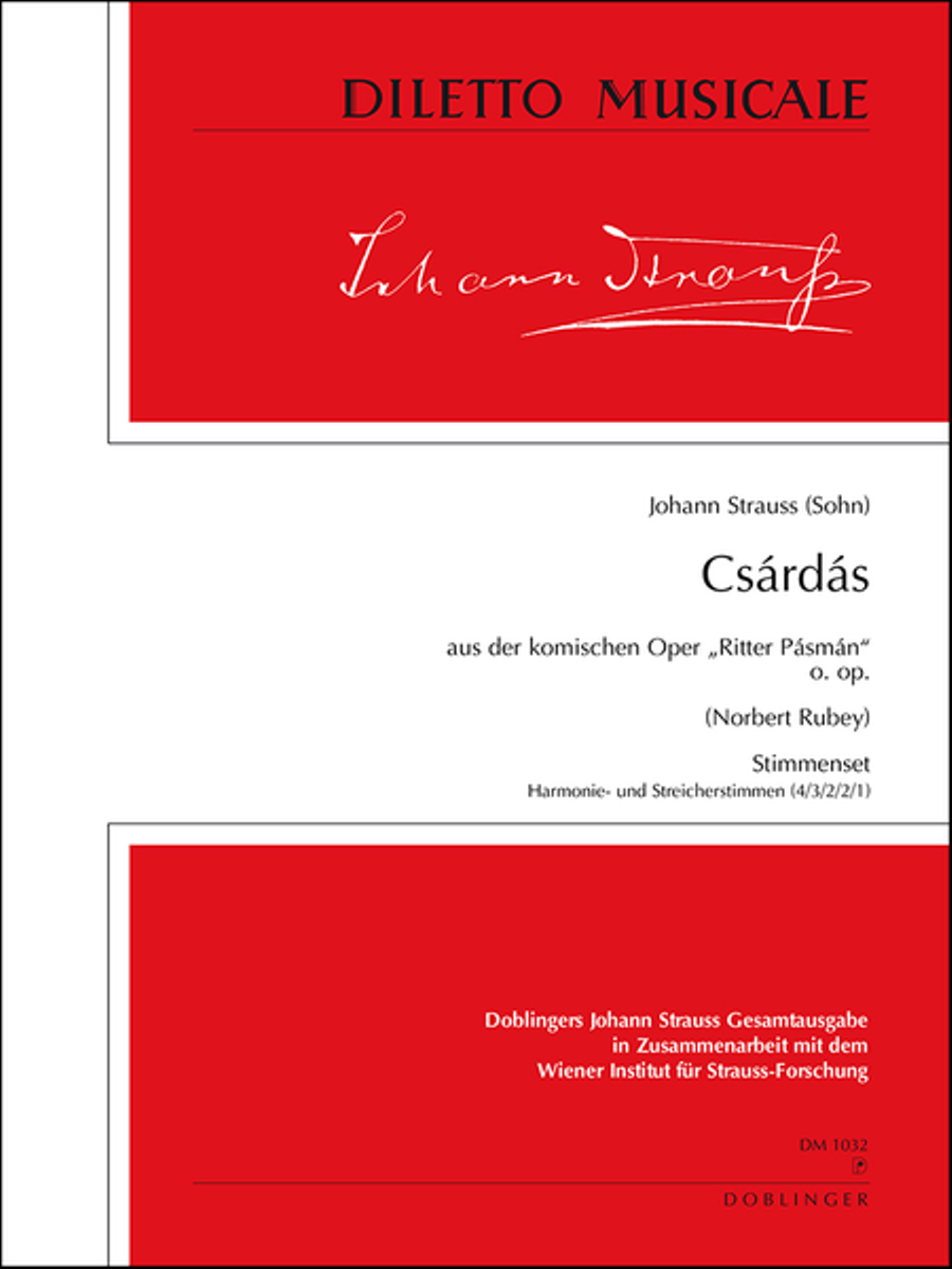 Csardas aus Ritter Pasman Orchestra scores gallery preview page 1