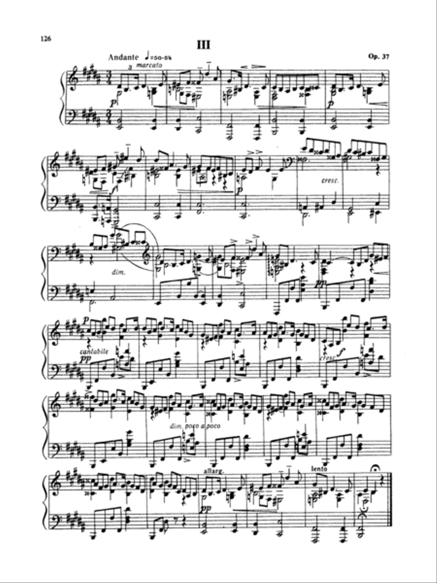 Scriabin: Preludes Piano Solo scores gallery preview page 1