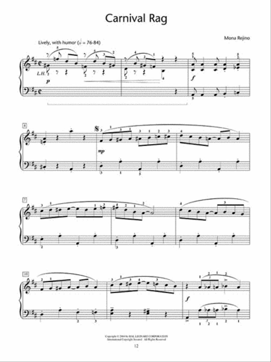 Portraits in Style Portraits in Style Piano Method scores gallery preview page 6