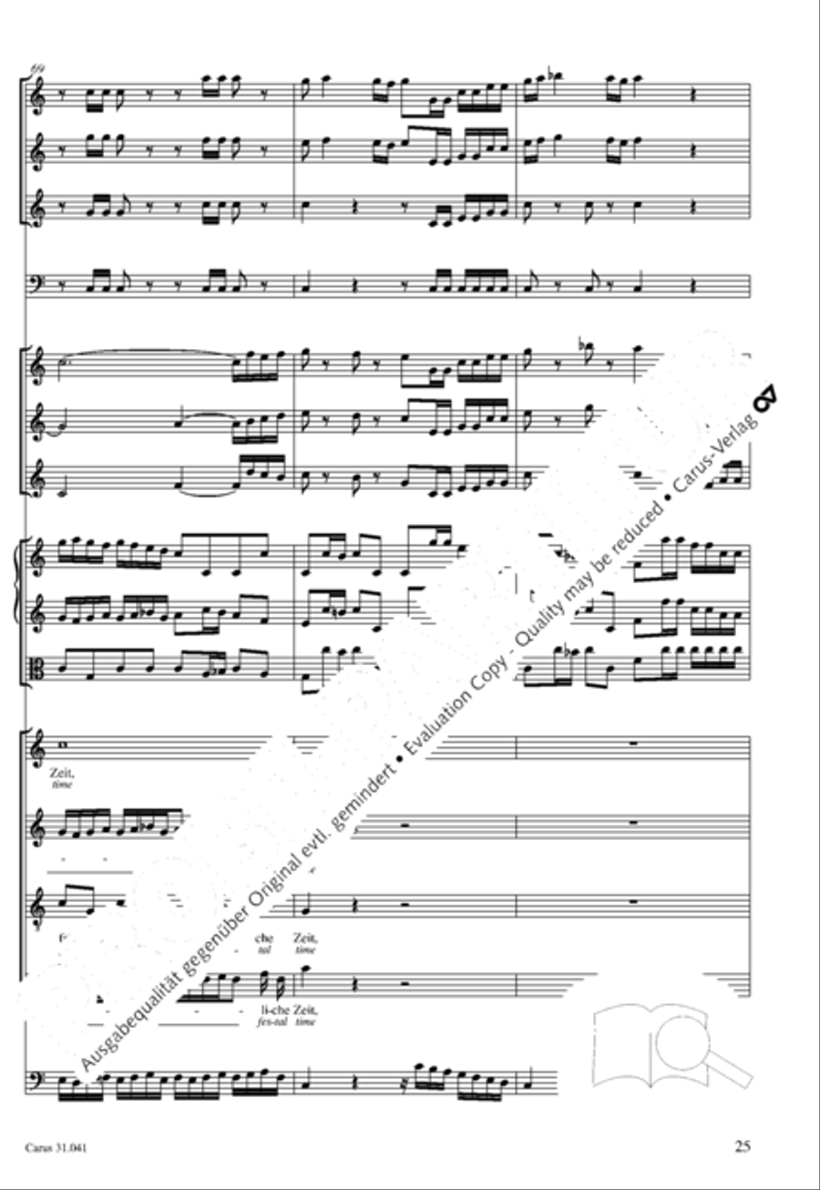 O Lord, we come to praise thee 4-Part scores gallery preview page 26